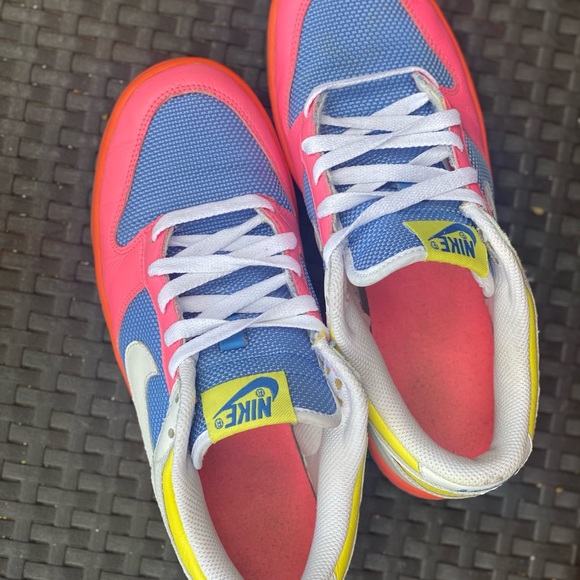 Nike SB Dunk low light lava/white light blueberry - Picture 3 of 12